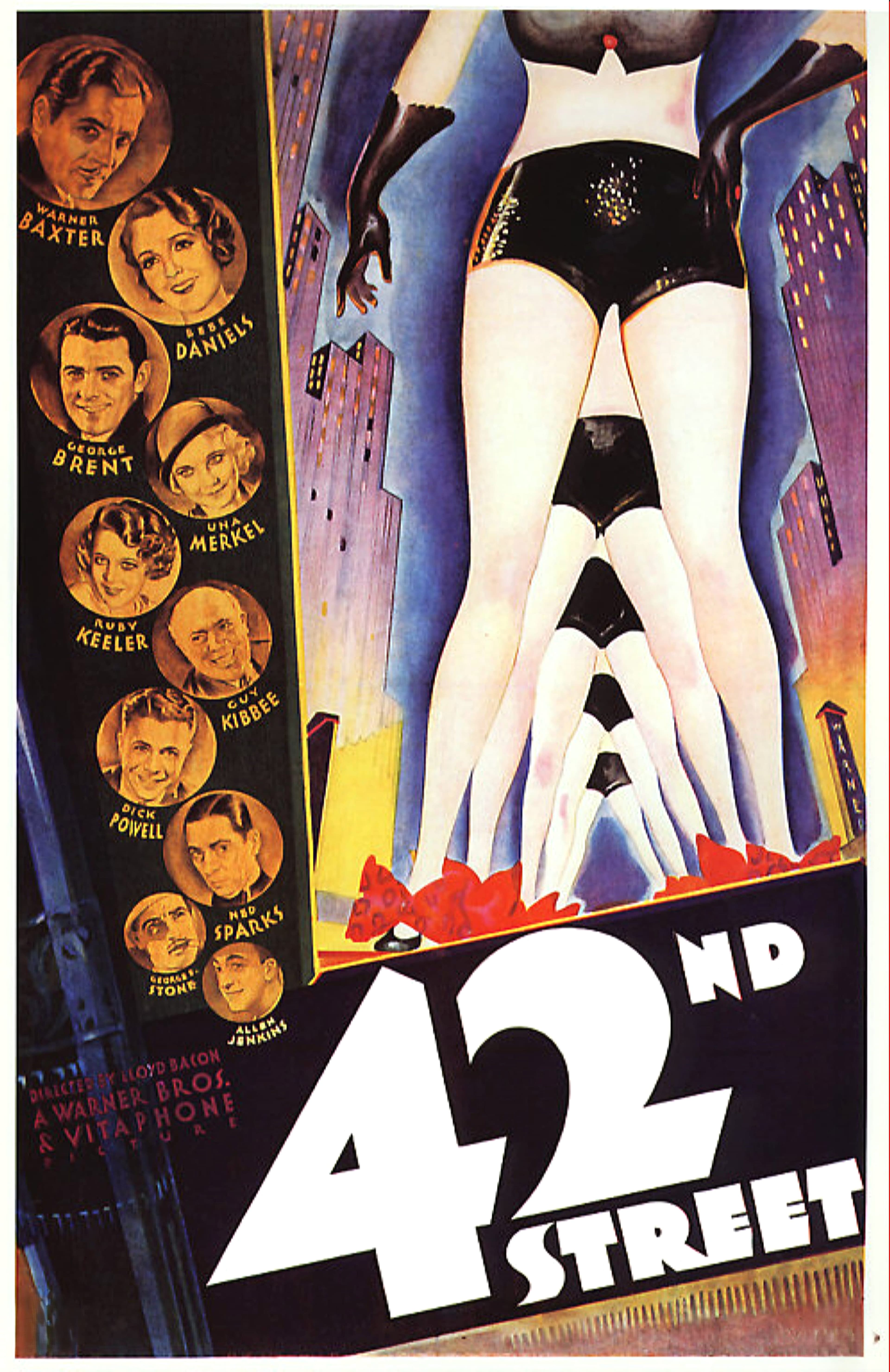 42nd Street, Warner Bros. Backstage Musical with Powell, 1933