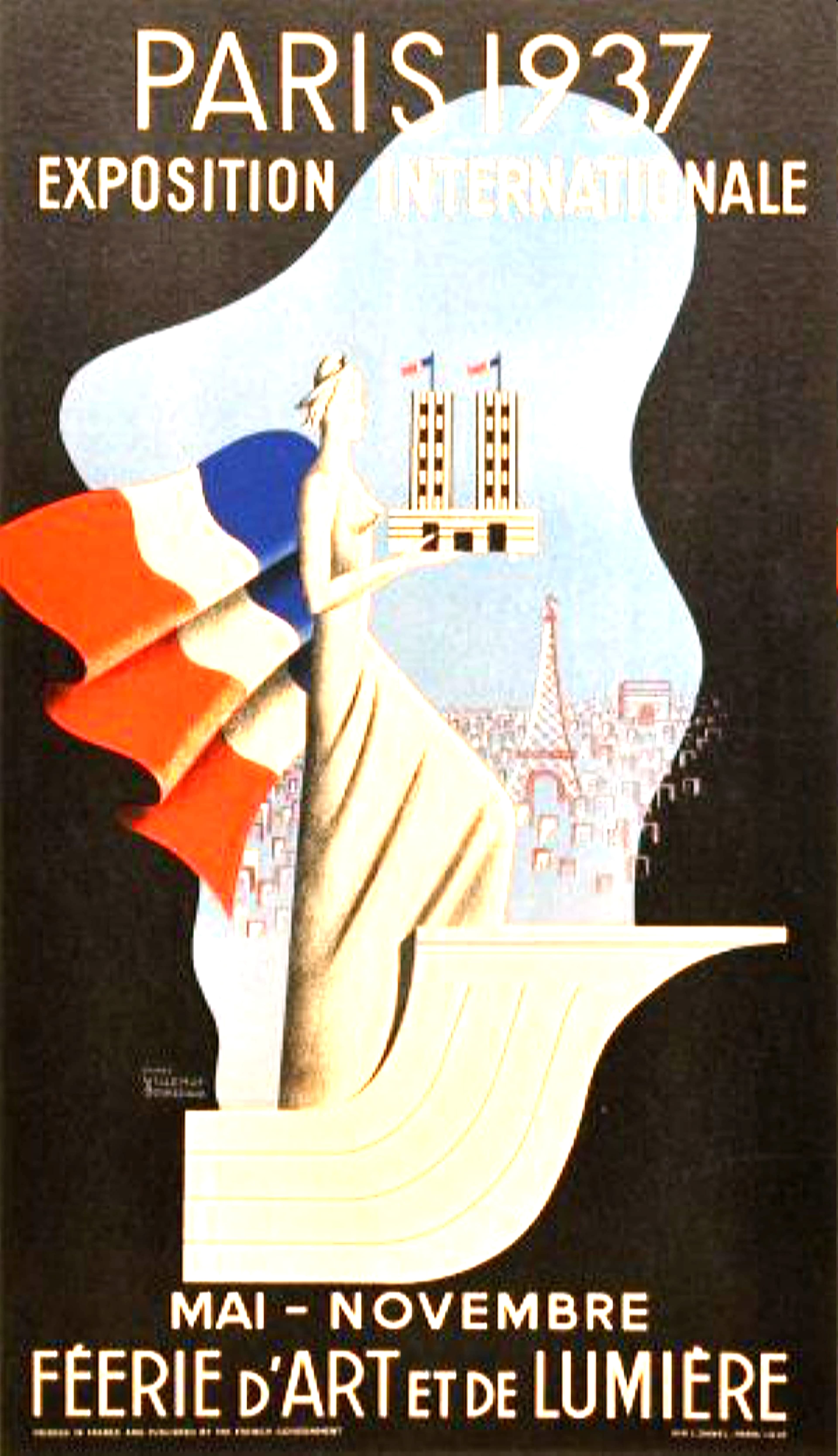 Paris Exposition Internationale, Féerie d’Art et de Lumière, 1937